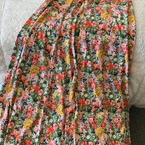 NWT Floral Patterned Lularoe XS Maxi Skirt
